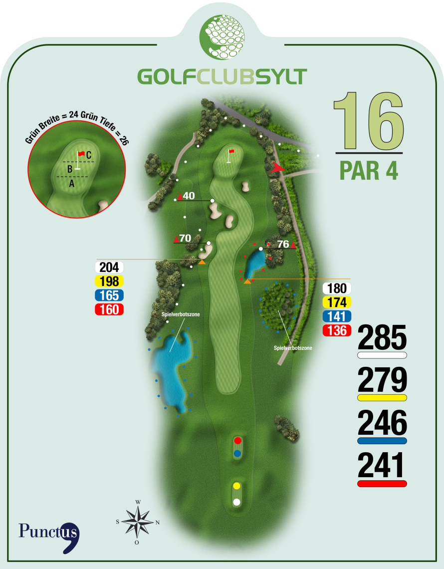 Golfbahn 16 | Par 4